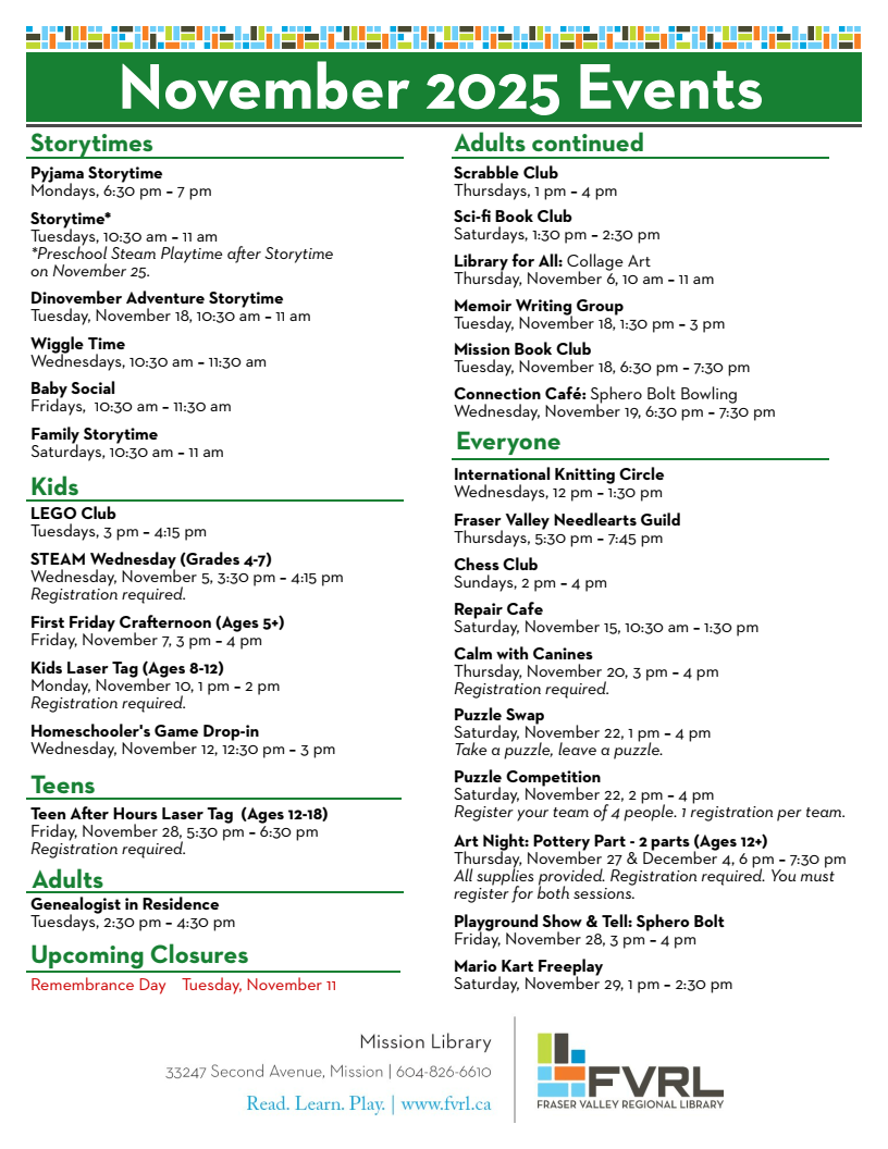 2025 November At Your Library Poster.png